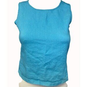 Crossing Pointe Women's Blue Shirt/Crop Top Size XSP SKU 5093